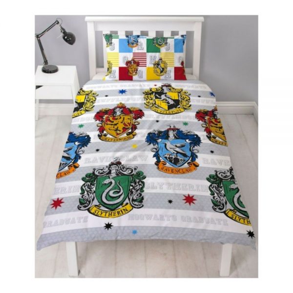 Harry Potter Reversible Single Duvet Cover Bedding Set Characterville