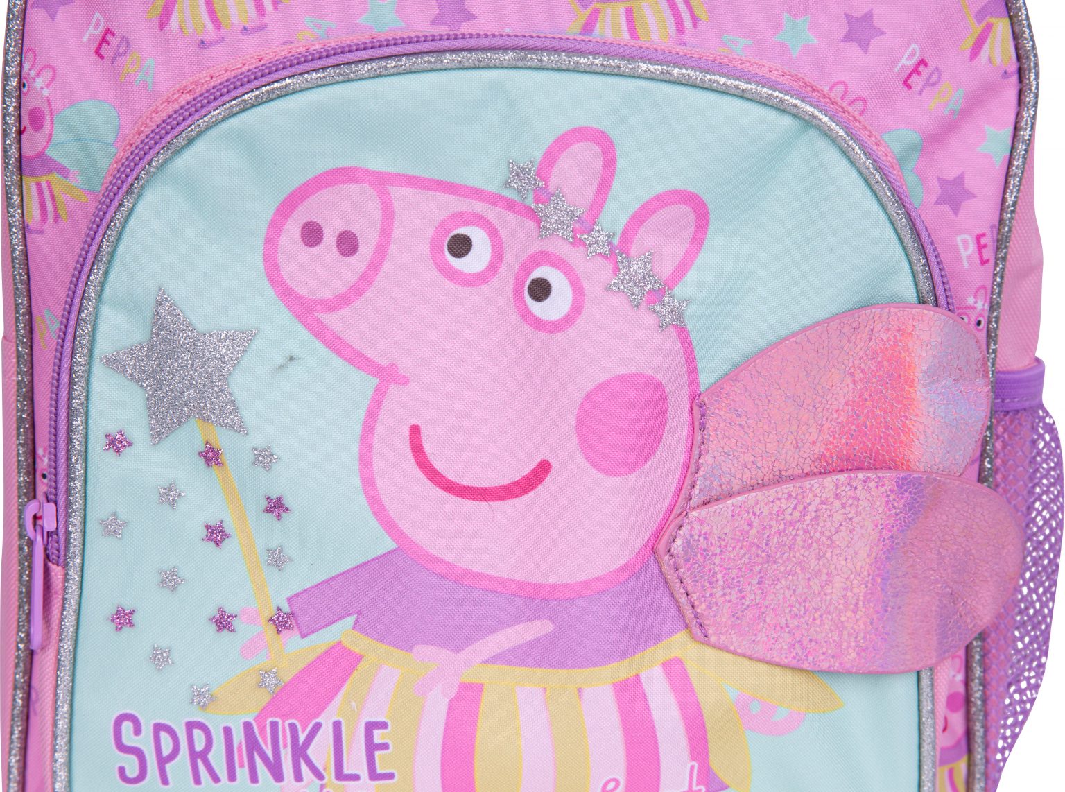 Peppa Pig Girls Backpack School Bag Characterville