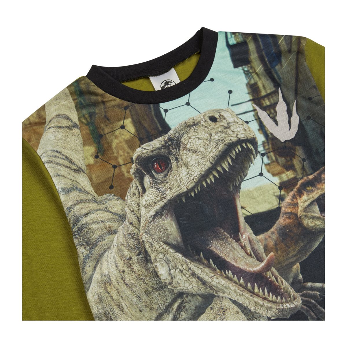 Jurassic World T-Rex Fleece Pajamas For Boys - Flame Resistant Dinosaur PJ Set