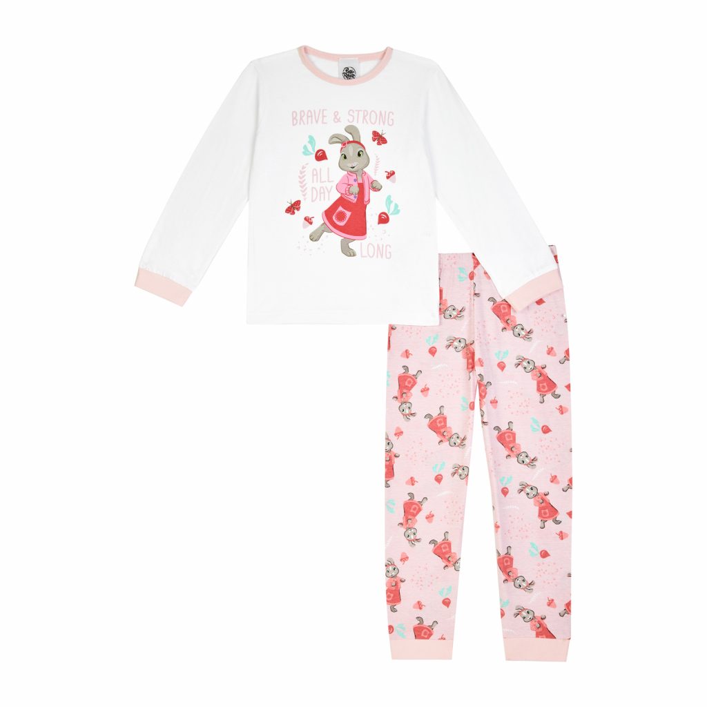Peter Rabbit Girls Pyjamas Toddler Lily Bobtail PJ set Characterville