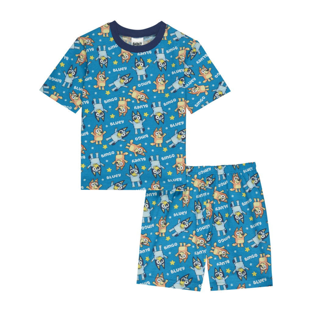 Bluey Boys Pyjamas Short Pjs Characterville