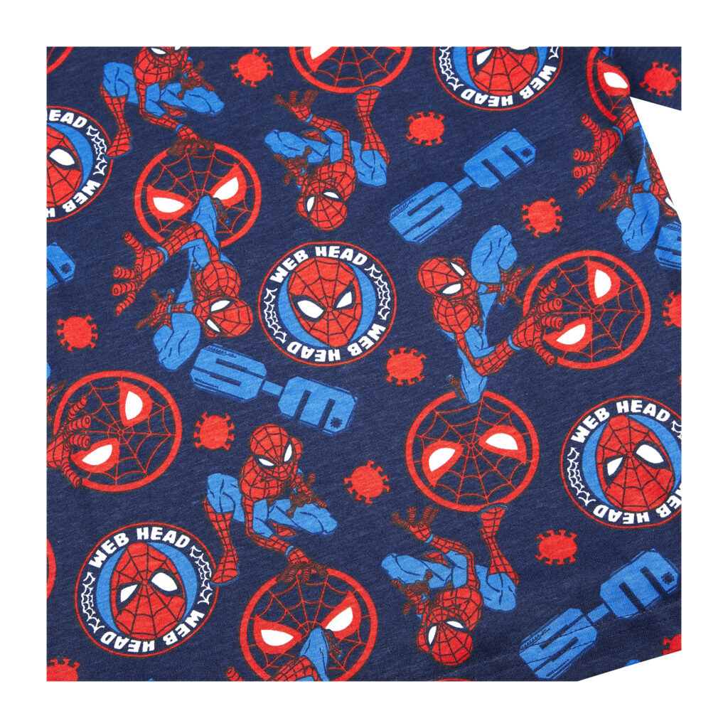 Marvel Spiderman Boys Pyjamas Short Pjs Set - Characterville