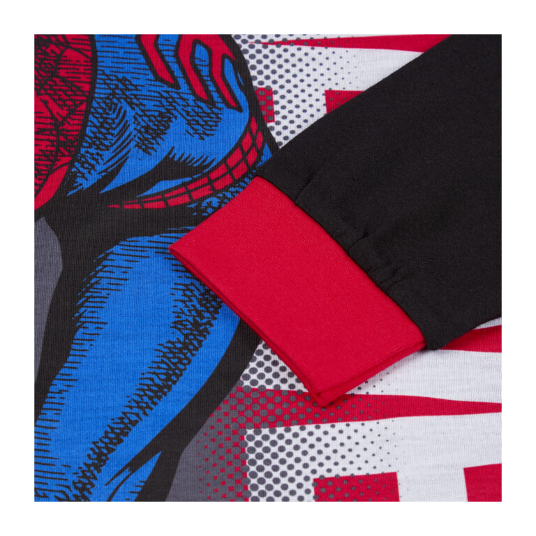 Marvel Jongens Badjassen Pyjama Spiderman Blauw 110