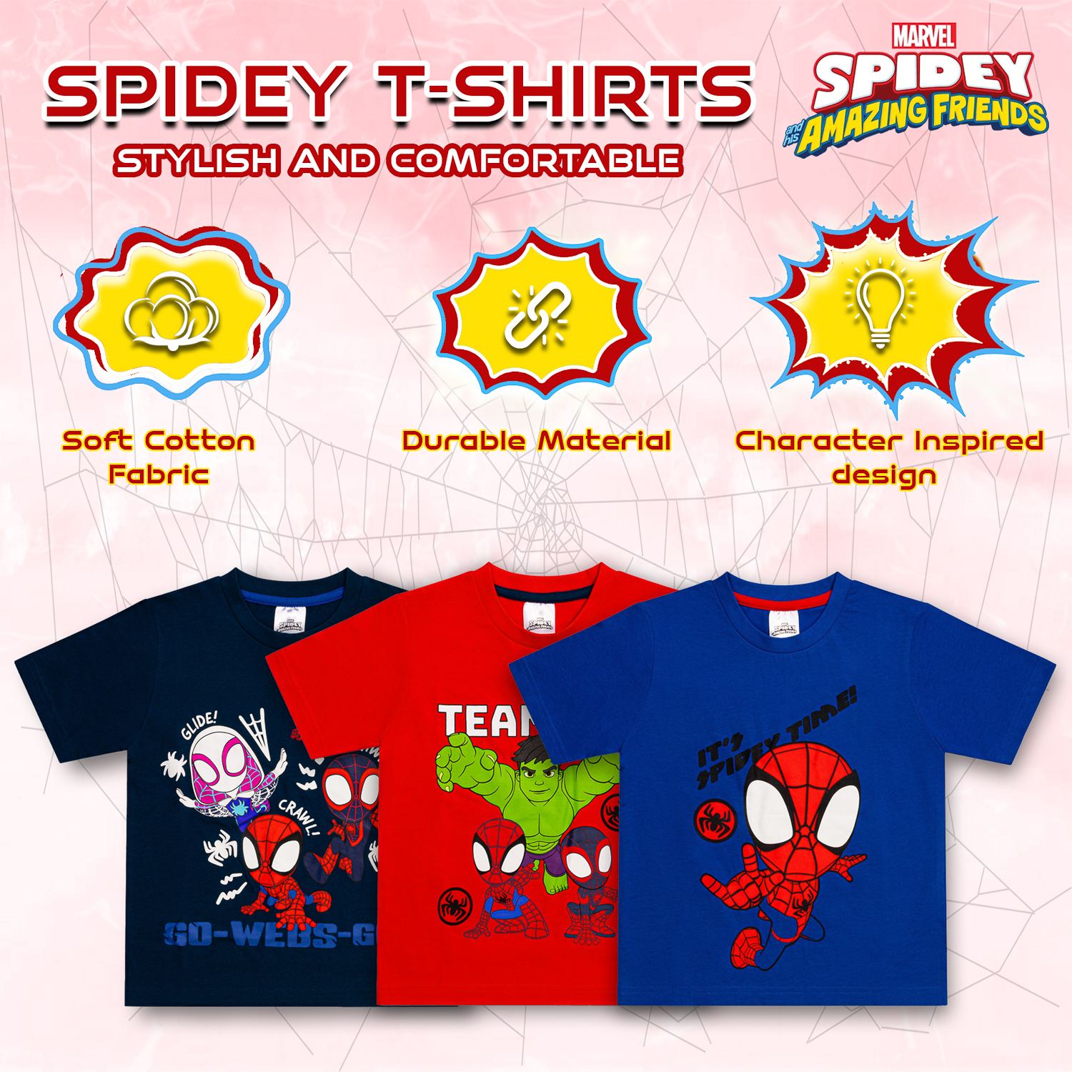 Spidey & Friends 3Pack t-shirt copy