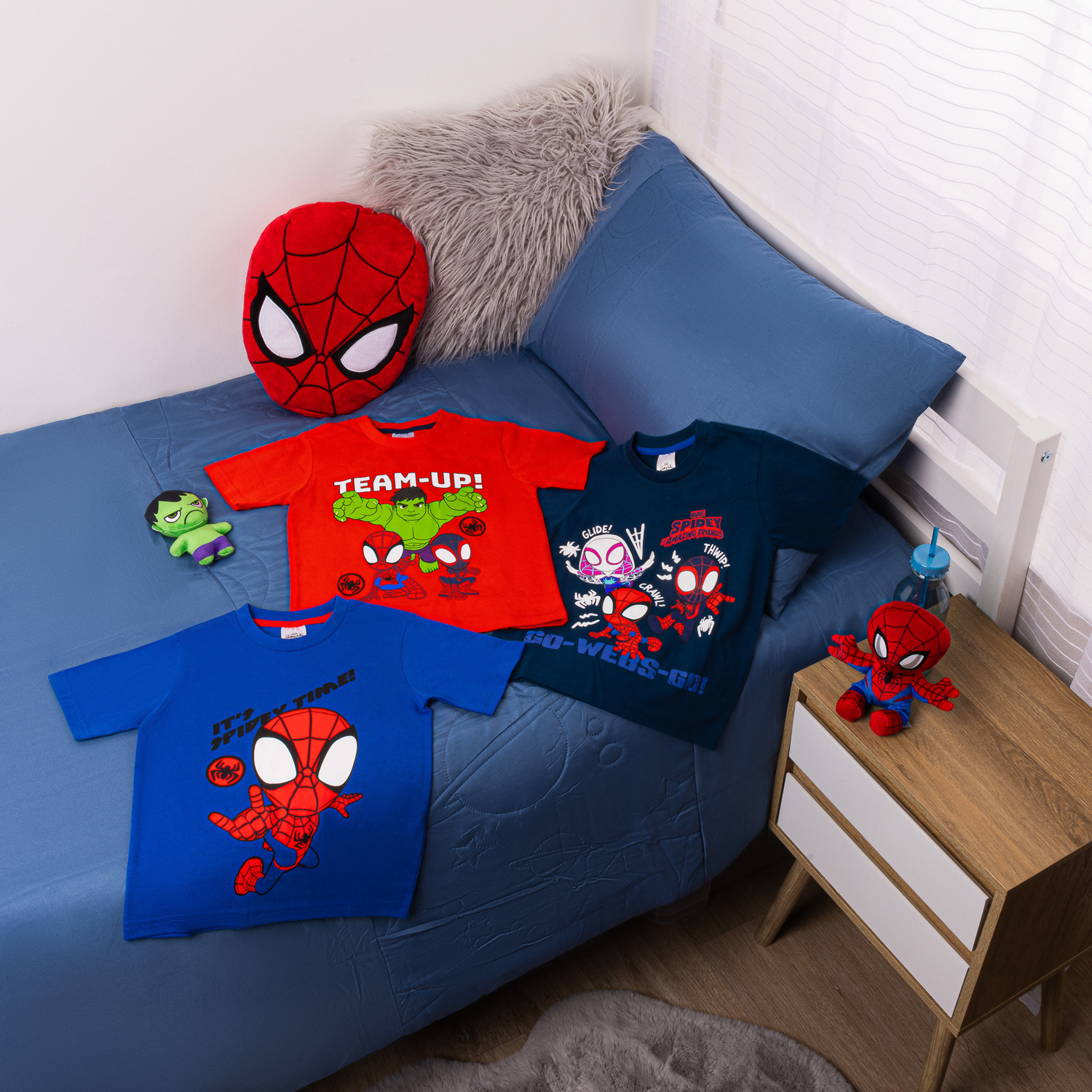 Spidey & Friends 3pk t-shirts 36813-14