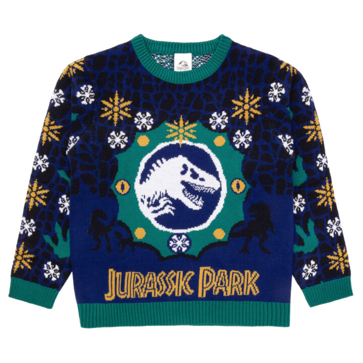Jurassic Park Boys Christmas Jumper